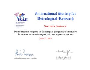 Svetlana Janković ISAR CAP